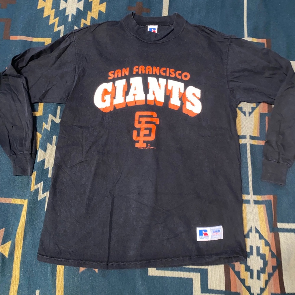 Vintage Russel Athletics Sanf Francisco Giants MLB long sleeve tee